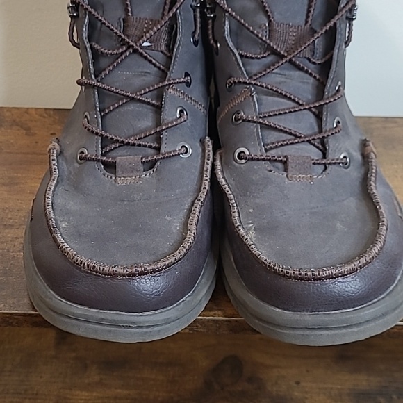 Hey Dude Dark Brown BRADLEY Classic Boots size 12 main image 11